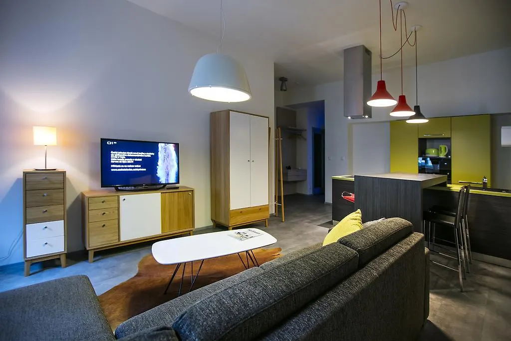 Apartments At The Blue Duckling Prag 0*,